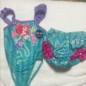 Disney Baby Purple Swimsuit
